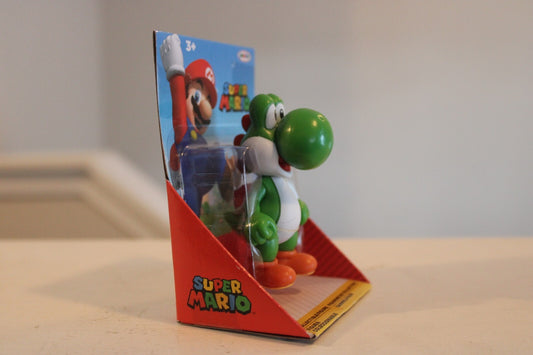 Jakks Super Mario 2.5 Inch Yoshi Figure Checklane Packaging World of Nintendo