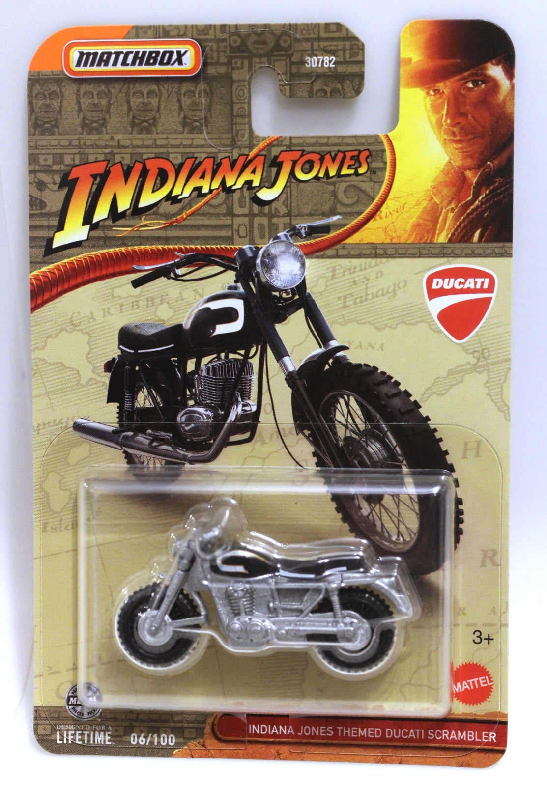 Matchbox Indiana Jones MBX  TukTuk Ducati Scrambler River Flyer Auburn Lot Of 4
