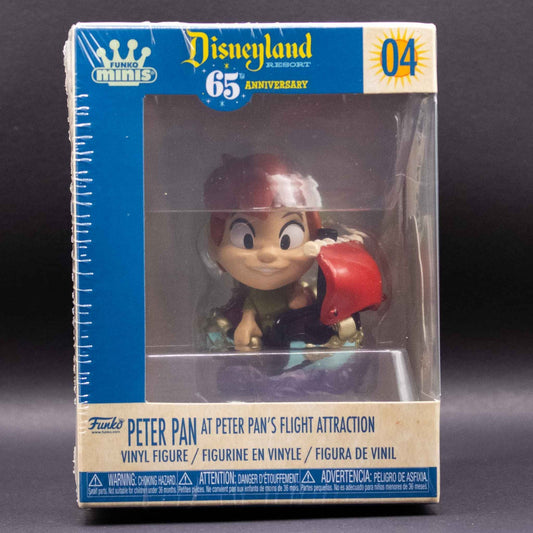 Funko Minis 04 Peter Pan At Flight Attraction Disneyland Resort 65th Anniversary