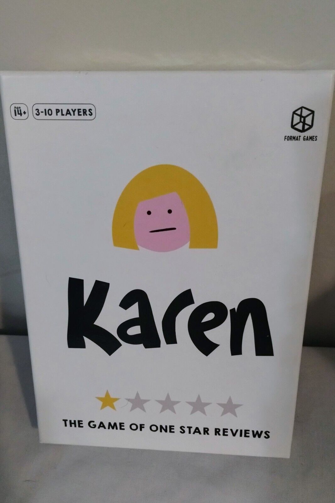 Karen Party Game Of One Star Reviews Format Games KA0322 Family Card Complain