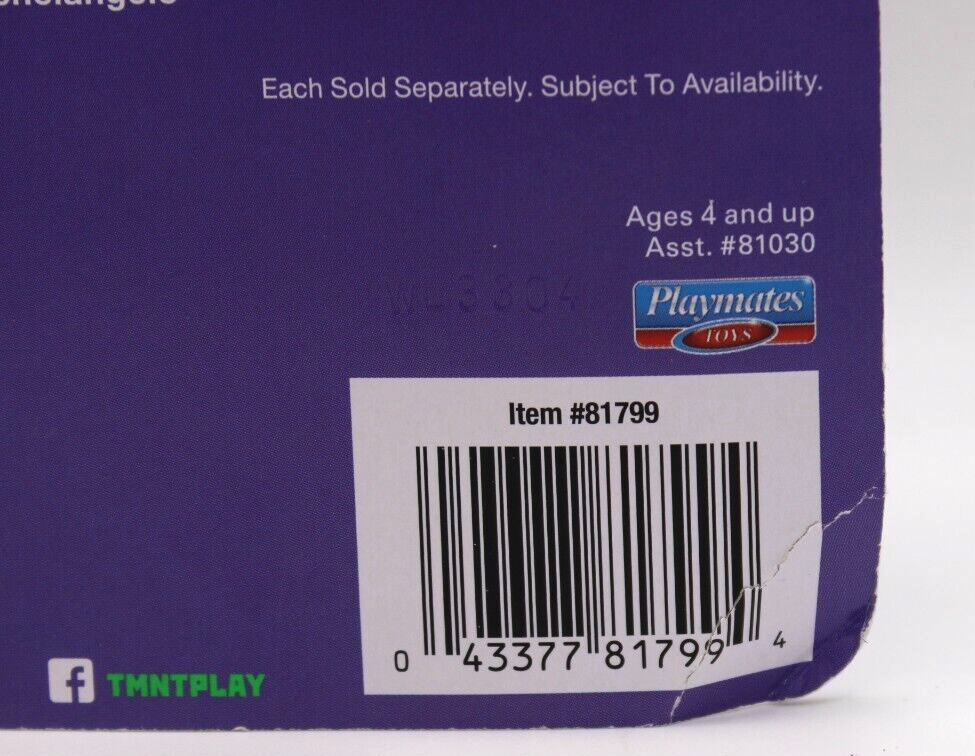 2023 Retro Playmates Teenage Mutant Ninja Turtles Movie Star Leo (Damaged Card)