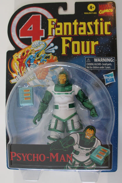 Pyscho Man Fantastic Four Hasbro Marvel Comics Retro Style 6 Inch Action Figure