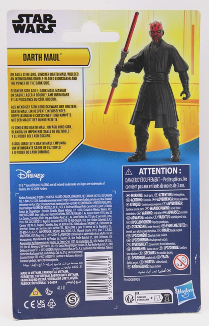 Disney Star Wars Darth Maul 4-Inch Action Figure & Accessory Collectible