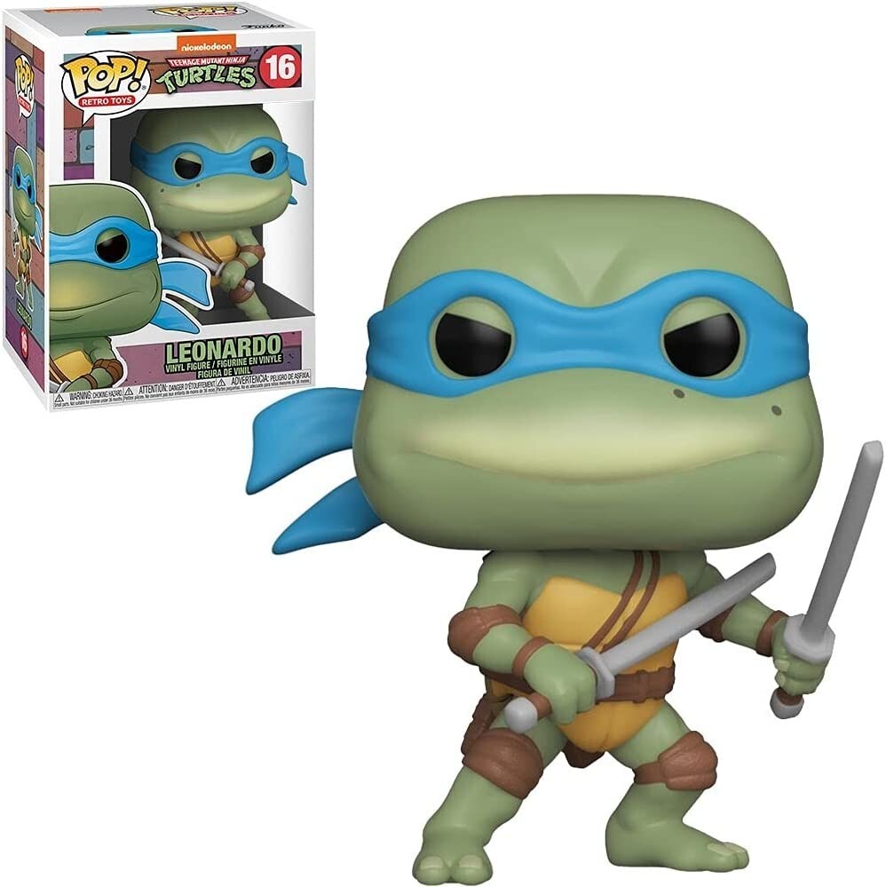 Funko Pop! Retro Toys: Teenage Mutant Ninja Turtles - Leonardo Vinyl Figure #16