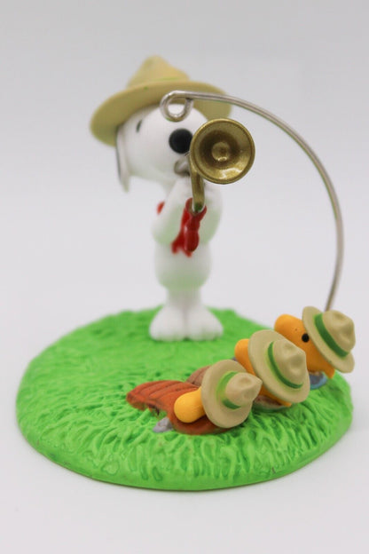 Hallmark 2024 Ornament Snoopy Rise & Shine Beagle Scouts 50th Anniversary & Pin