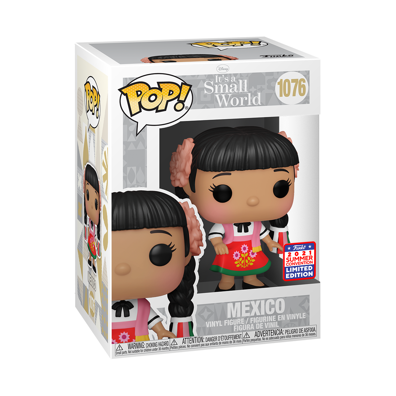 Funko Pop Its a Small World Mexico #1076 2021 Summer Convention Limited Edition