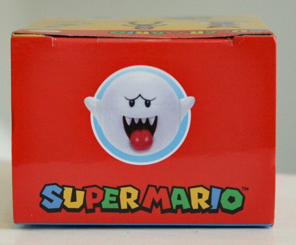Super Mario World Boo Ghost 2.5 Inch Figure Jakks Pacific Nintendo (Mint In Box)