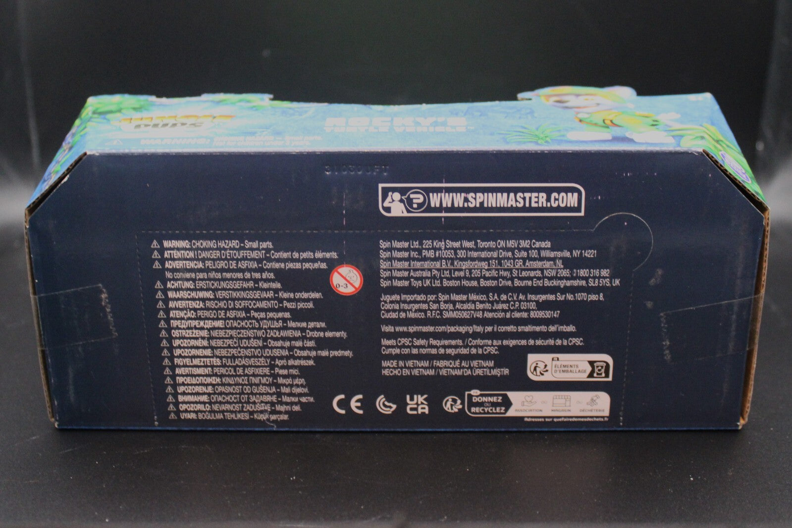 Paw Patrol Jungle Pups Rocky’s Turtle Vehicle 2024 Paw Patrol Rocky’s Turtle