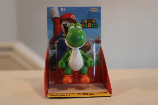 Jakks Super Mario 2.5 Inch Yoshi Figure Checklane Packaging World of Nintendo