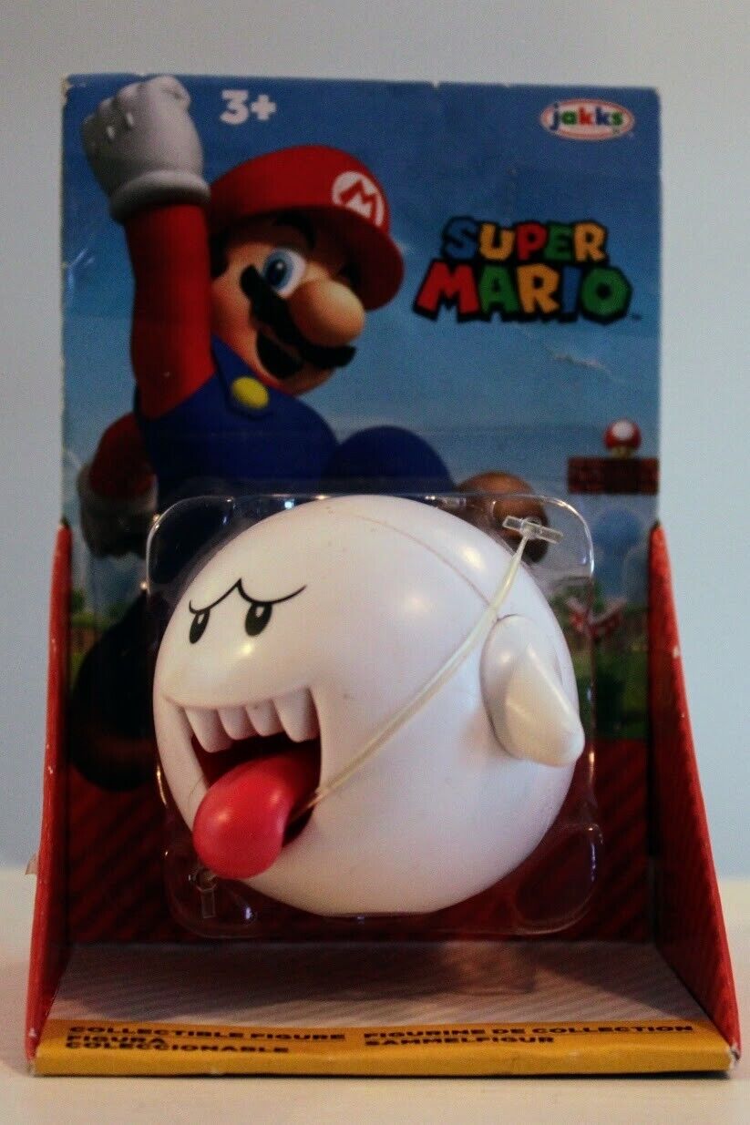 World Of Nintendo Super Mario 2.5 Inch Boo Figure Jakks Pacific