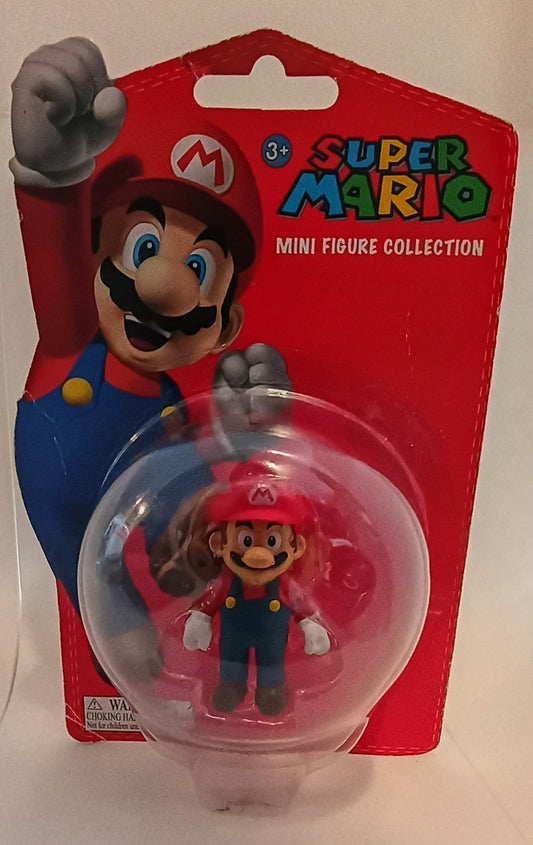 Super Mario Mini Figure Collection - Mario, Princess Peach, Lakitu [2 inch]