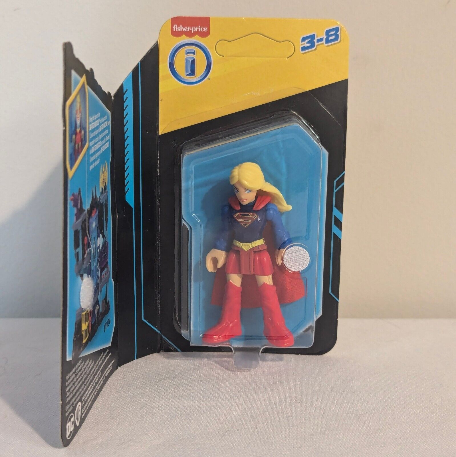 DC Super Friends Supergirl, Mr. Freeze, and Batman - Imaginext Figures