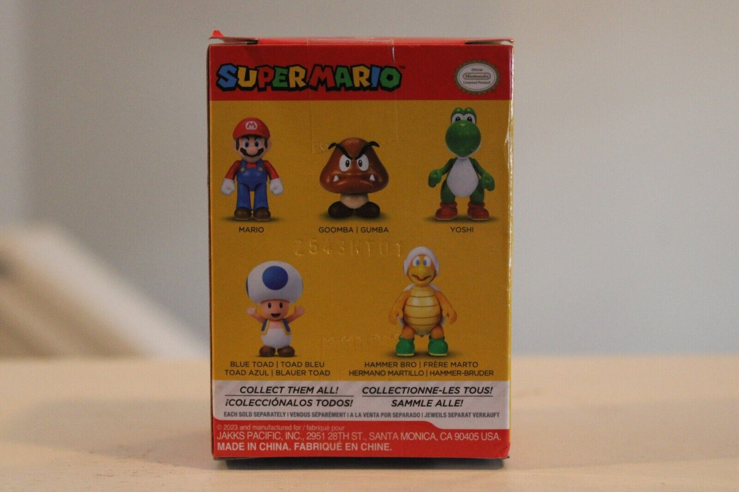 Super Mario 2.5 Inch Figure Jakks Pacific 2023 World of Nintendo