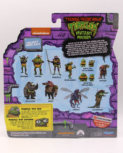Teenage Mutant Ninja Turtles Mutant Mayhem Turtle Tots Raph Mikey Leo Donnie