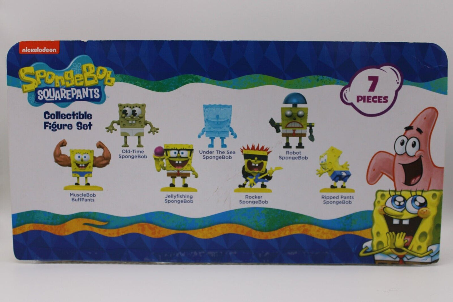 SpongeBob SquarePants Collectible Figure Set 7 Pieces Set Nickelodeon