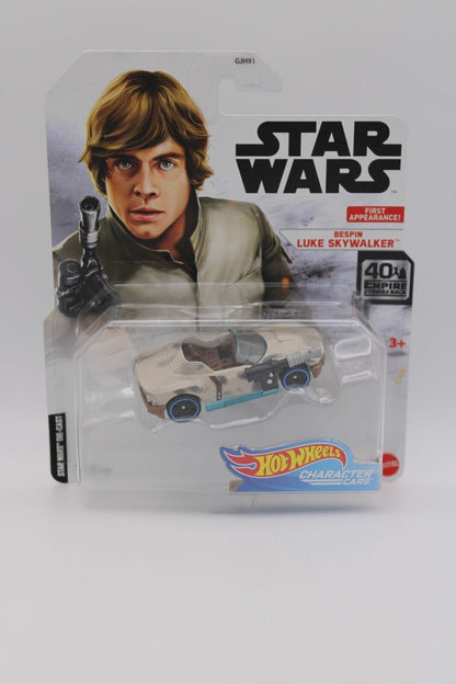 Hot Wheels Star Wars Bespin Luke Skywalker Character Car 1st Appearance 40th ESB