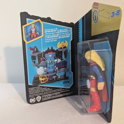 DC Super Friends Supergirl, Mr. Freeze, and Batman - Imaginext Figures