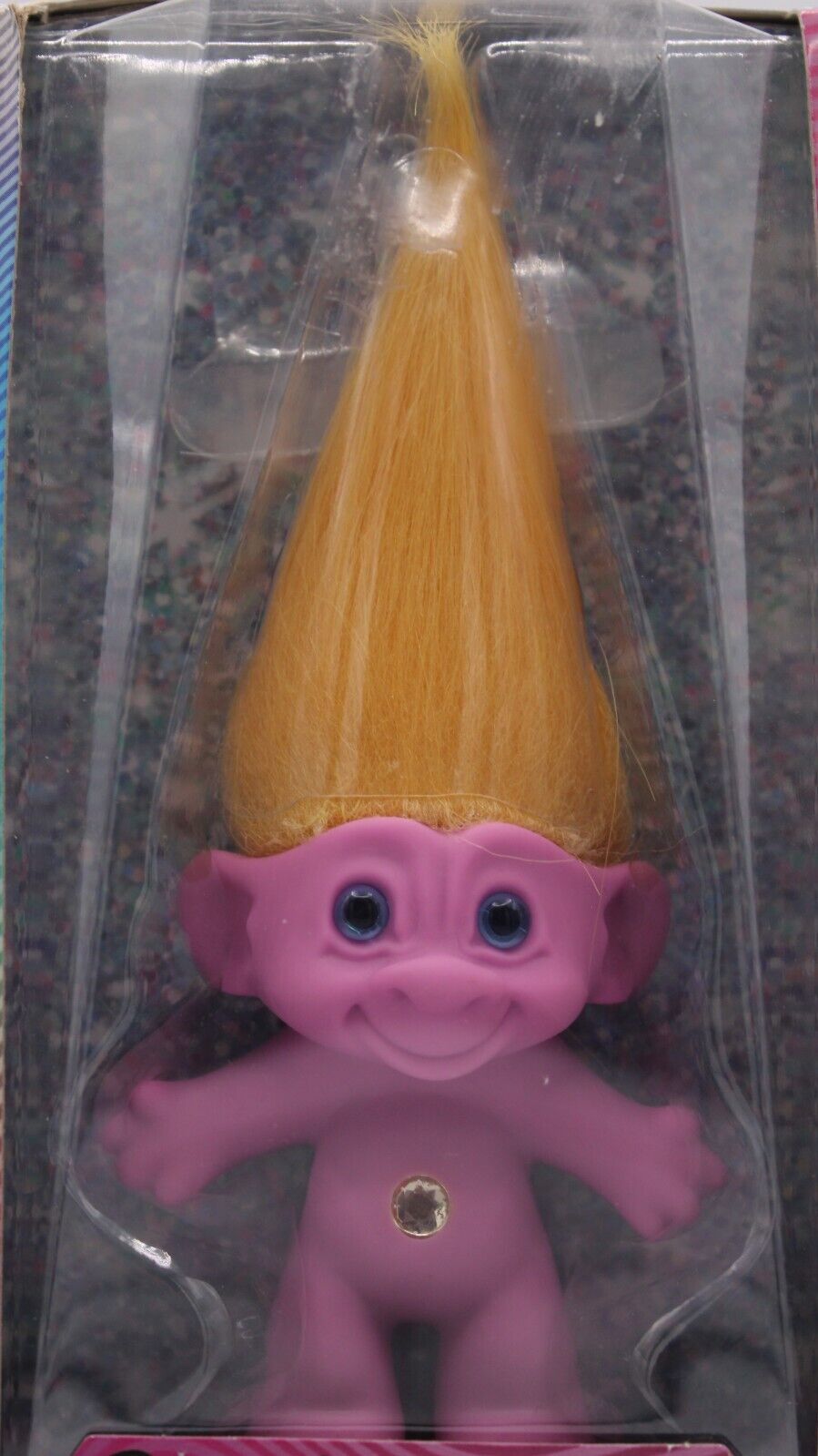 Good Luck Trolls Orange Hair Pink Body Doll 60th Anniversary 2019 Hasbro