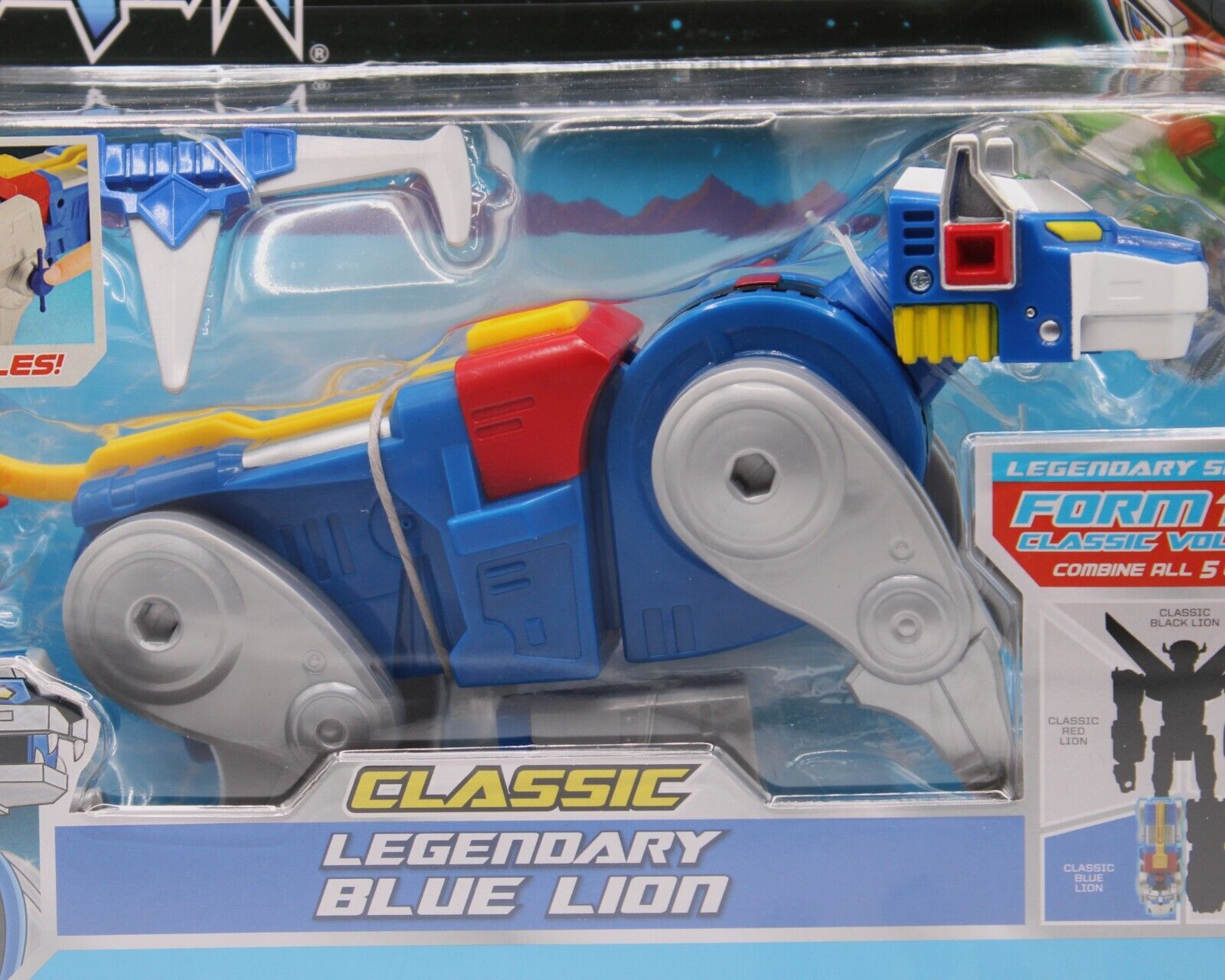 Blue Lion Combinable Voltron 40th Anniversary Classic Legendary Playmates Figure