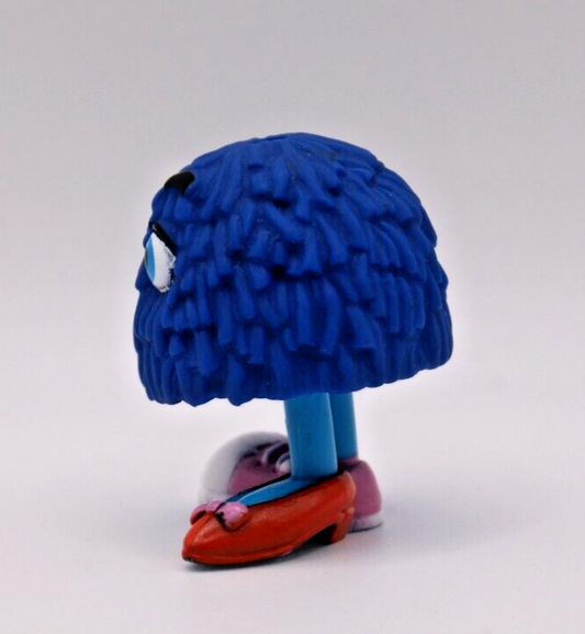 McDonald's Blue Fry Guy/Girl Happy Meal Toy 2 Inch Figure 1989