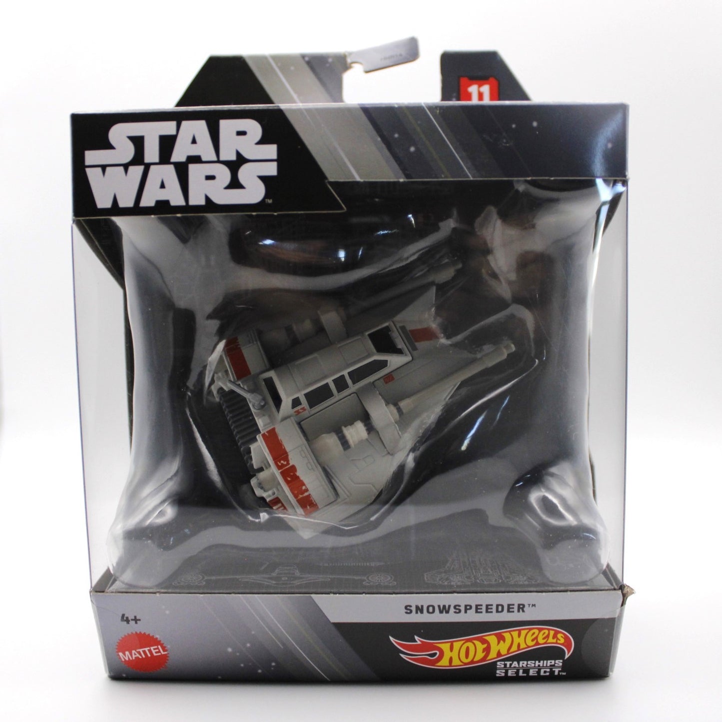 Hot Wheels Star Wars Starships Select 11 Snowspeeder 1:50 Die-Cast (Read Desc.)