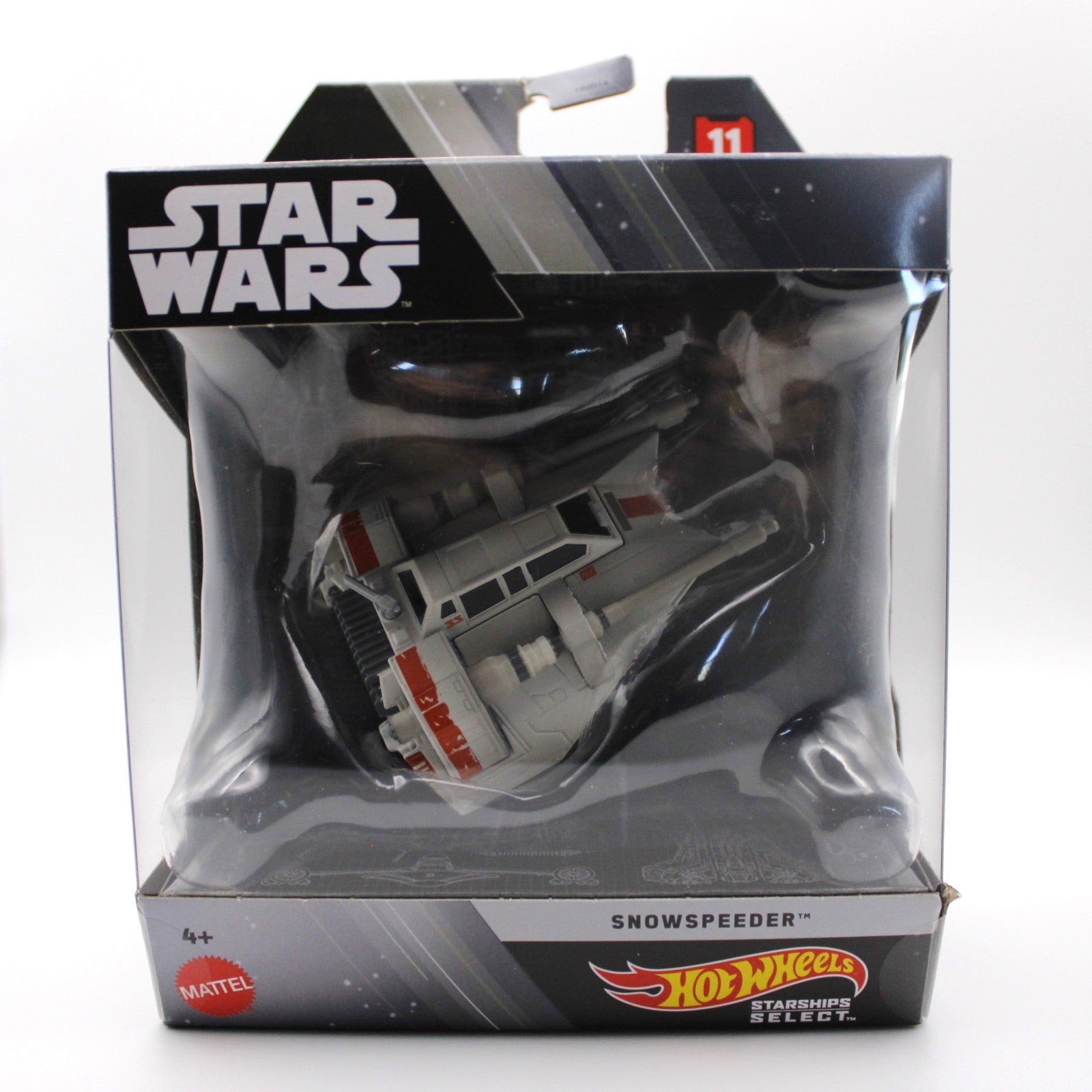 Hot Wheels Star Wars Starships Select 11 Snowspeeder 1:50 Die-Cast (Read Desc.)