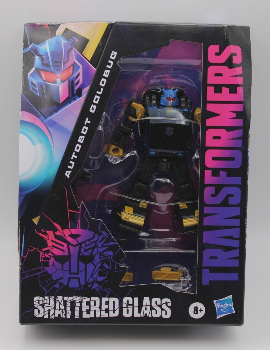 Transformers Shattered Glass Goldbug Figure With IDW/Hasbro Exclusive Comic