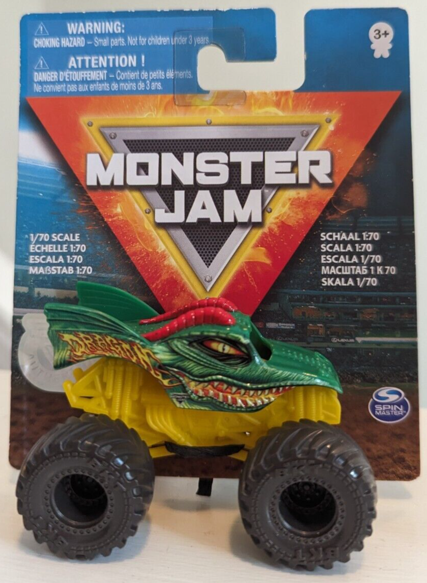 Monster Jam Spin Master Dragon 1/70 Scale Monster Truck New