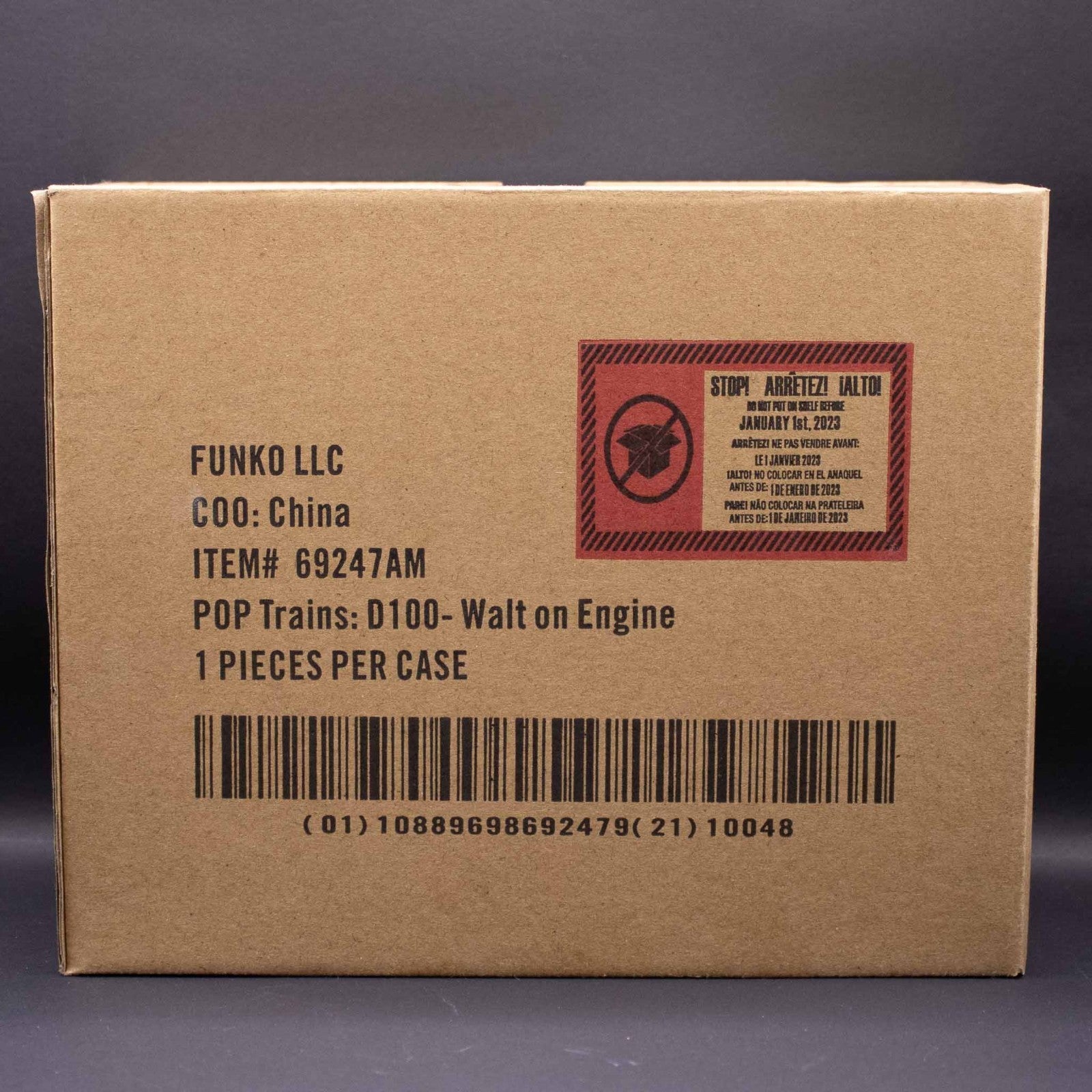 Funko Pop! Trains Disney 100 Walt Disney On Engine #18 Amazon Exclusive