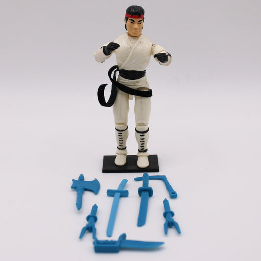 1993 Ryu (Street Fighter 2) Nearly Complete Vintage Hasbro G.I. Joe Figure