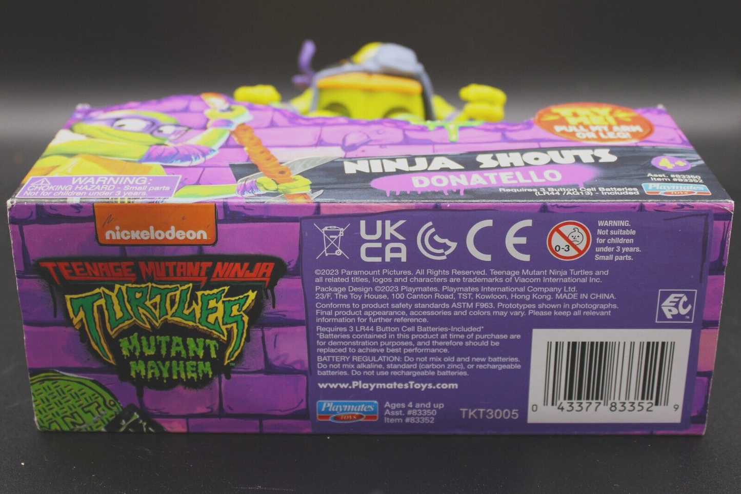 TMNT Teenage Mutant Ninja Turtles Mutant Mayhem Ninja Shouts Donatello