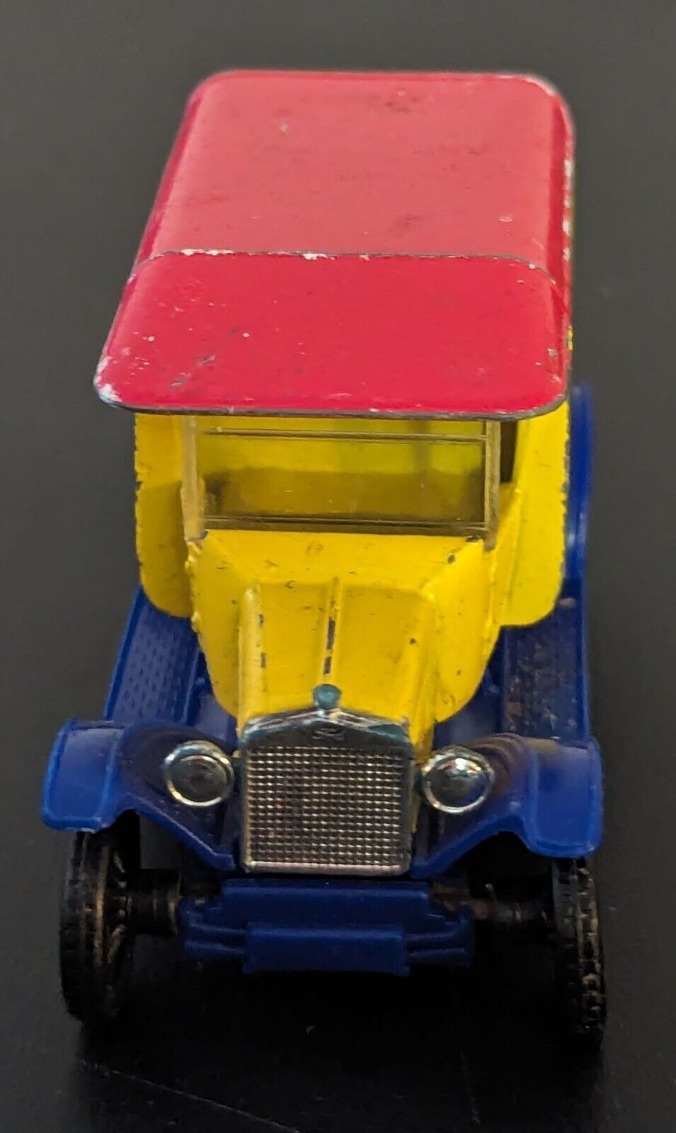 Vintage Matchbox 1989 Bird's Custard Powder 1921 Model T Ford 1:52 Yellow