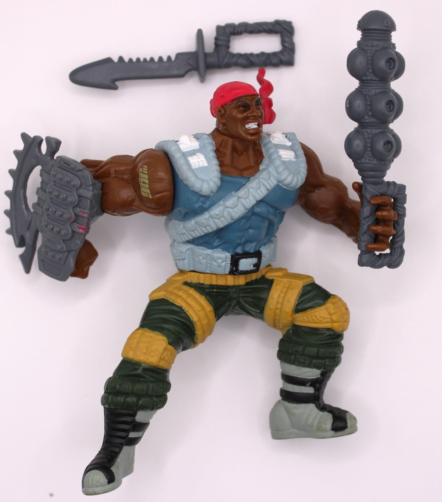 VTG 1995 Kenner GI Joe Extreme Freight Action Figure Complete Toy Accessories