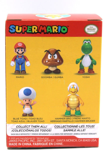 Super Mario Hammer Bro 2.5 Inch Action Figure Jakks Pacific World of Nintendo