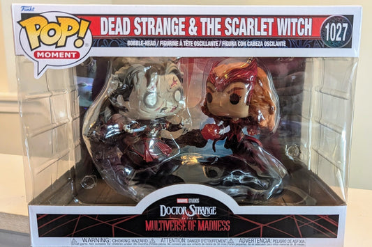 Funko POP! Moment: Dr Strange Multiverse #1027 - Dead Strange & Scarlet Witch