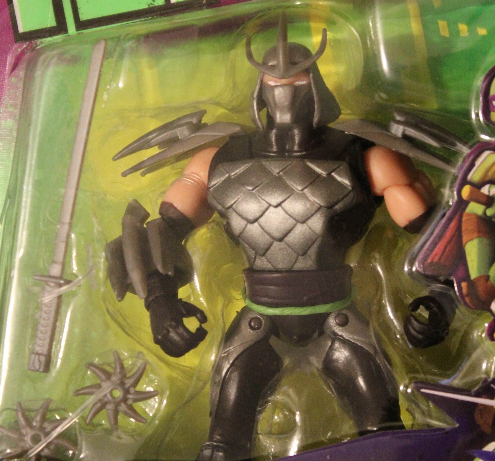 Teenage Mutant Ninja Turtles TMNT 2012 Reissue Shredder 4.5 Inch Figure 2024