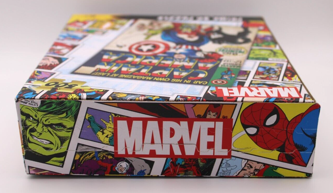 Prime 3D LTD Lenticular Marvel Comics Captain America 300 Piece Puzzle - #100