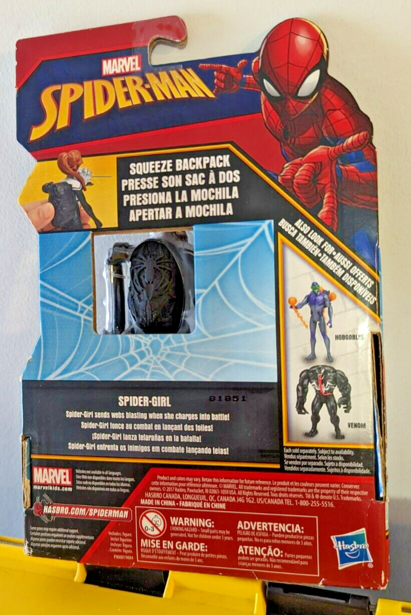 Spider-Man 5.5 Inch Spider-Girl Web-Slinging Action Figure