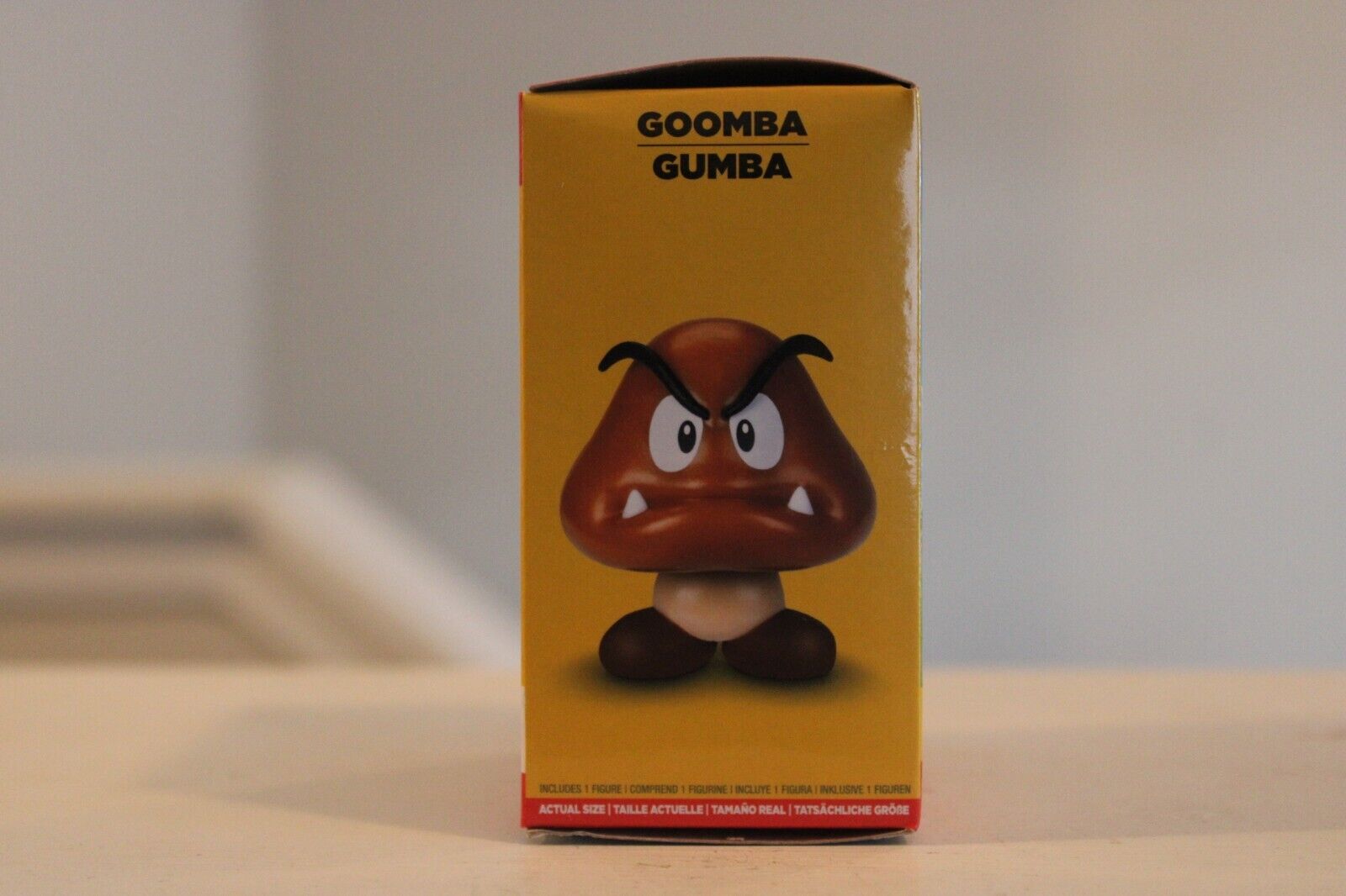 Jakks Pacific Super Mario Collectibles 2.5 Inch Goomba  Figure in Box