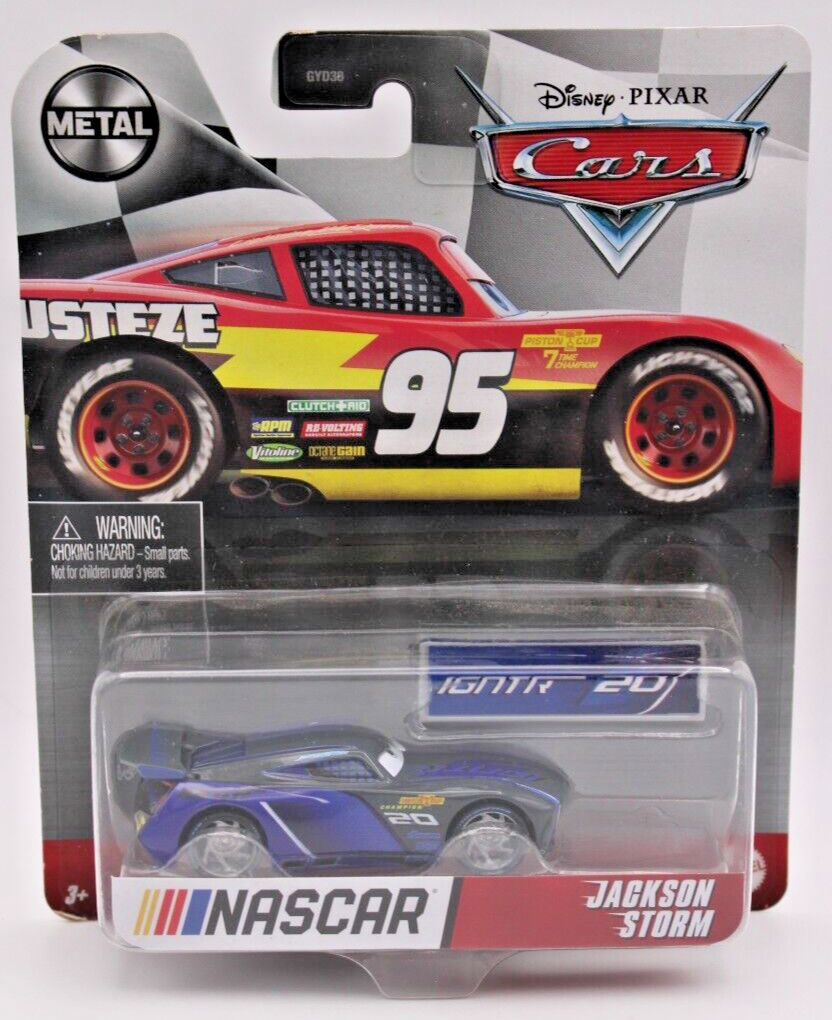 Disney PIXAR Cars NASCAR Jackson Storm #20 Race Car Metal Series