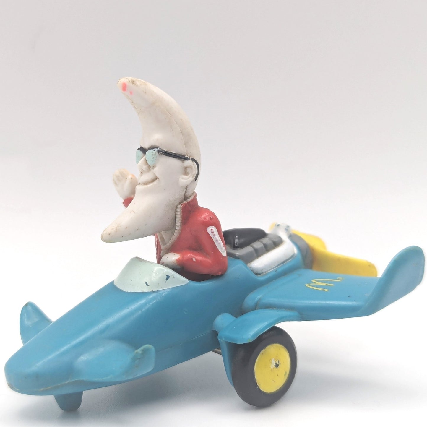 Vintage 1988 Mac Tonight In Plane McDonald’s Happy Meal Toy