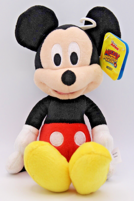 Disney Junior Mickey and the Roadster Racers 10 Inch Mickey Plush New With Tags