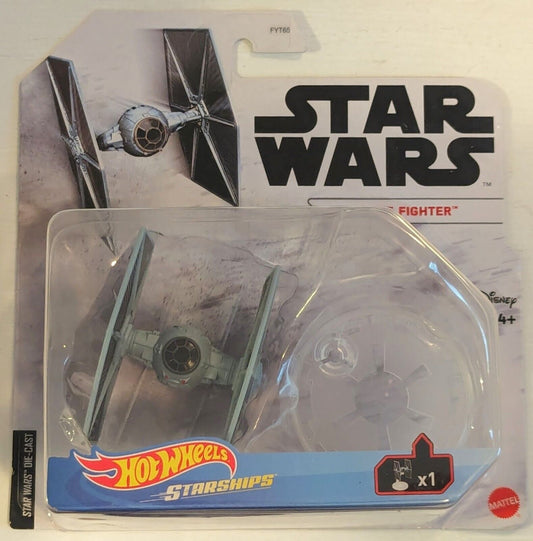 Star Wars Tie Fighter Hot Wheels Starships Series 2021 MOC with Stand