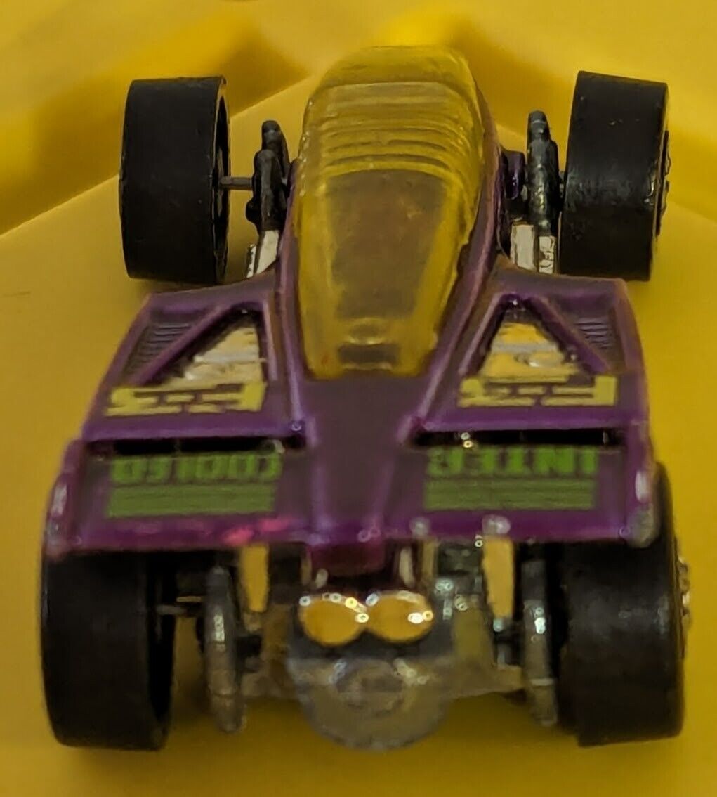 Hot Wheels Inter Cooled F3 Indy Car Shadow Jet Malaysia 1987 Purple [HW24]