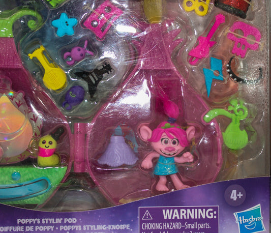 DreamWorks Trolls World Tour Poppy's Stylin' Pod Playset w Poppy Fig (Shelfwear)