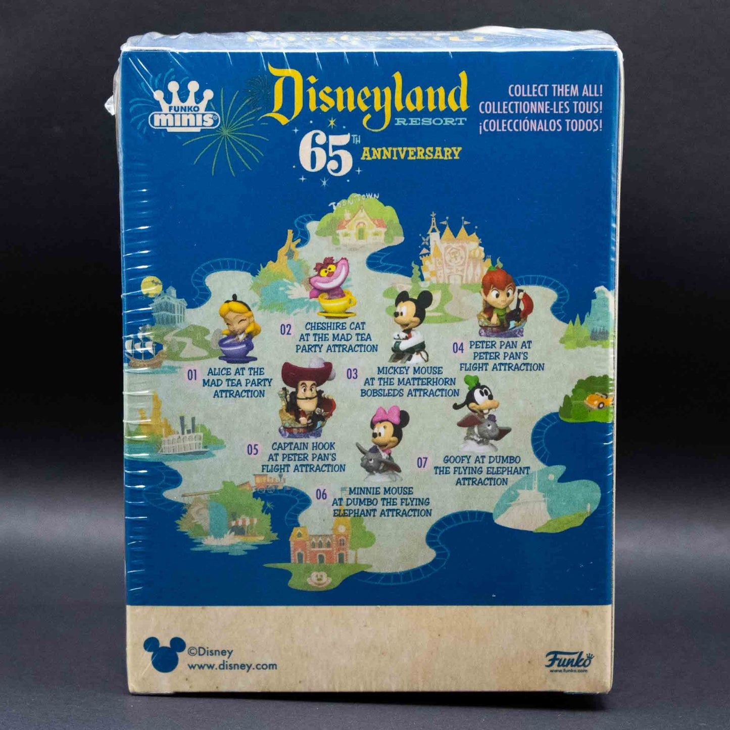 Funko Minis 04 Peter Pan At Flight Attraction Disneyland Resort 65th Anniversary