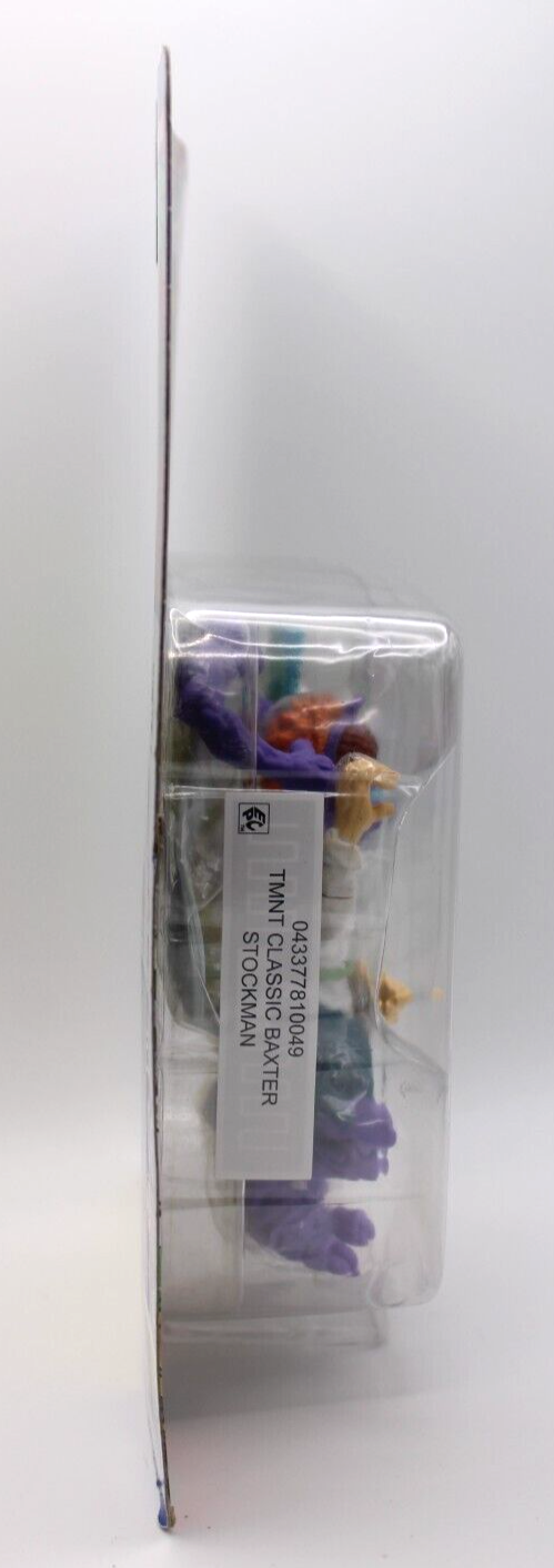 Teenage Mutant Ninja Turtles Baxter Stockman Retro Reissue Figure Cracked Bubble