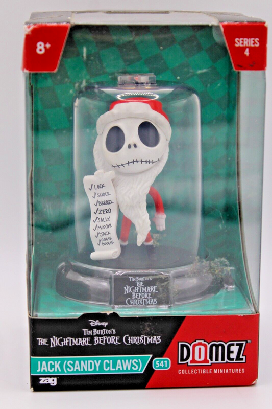 Domez The Nightmare Before Christmas- Jack Sandy Claws Series 4 Chase Figure MIB