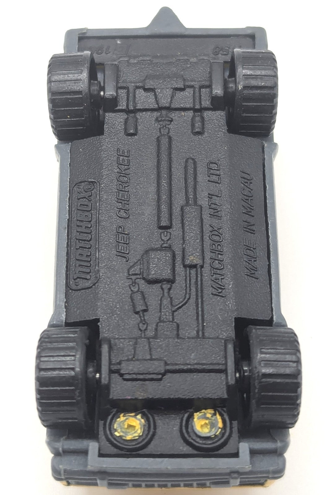 Vintage 1986 Matchbox Jeep Cherokee Mr. Fixer Home Appliance Repair Truck