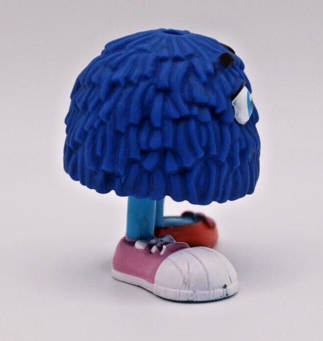 McDonald's Blue Fry Guy/Girl Happy Meal Toy 2 Inch Figure 1989